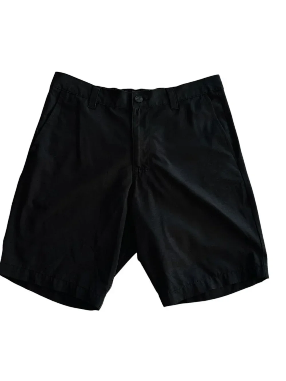 Banana Republic Men's Size 34 Performance Black Shorts 9.5 in Inseam